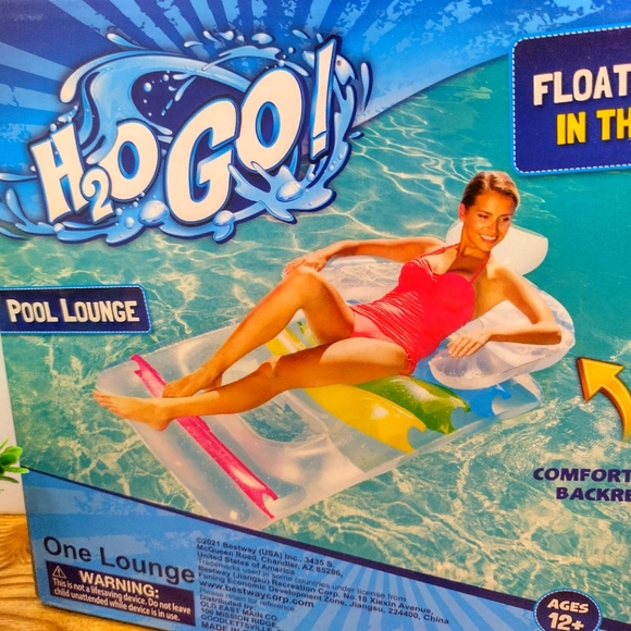 Pool Lounge With Backrest By Bestway New - Picture 5 of 5